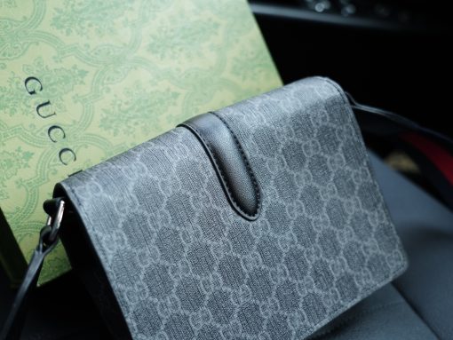 Gucci Cross Shoulder Backpack - Image 8