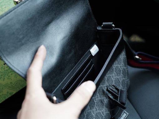 Gucci Cross Shoulder Backpack - Image 10