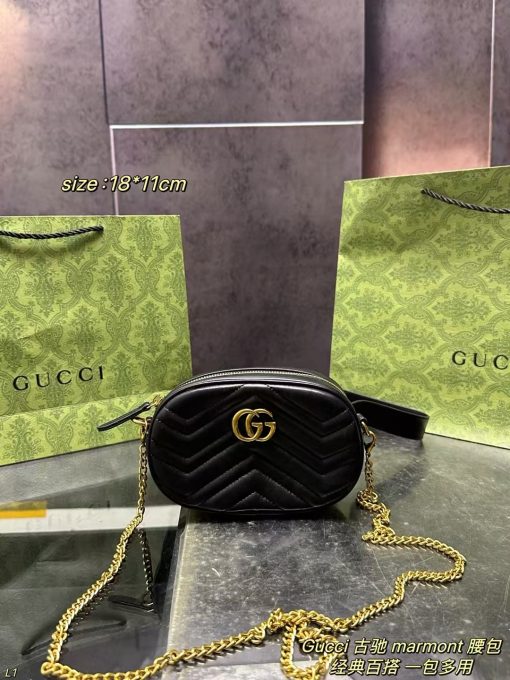 Gucci Marmont Waist Pack - Image 3