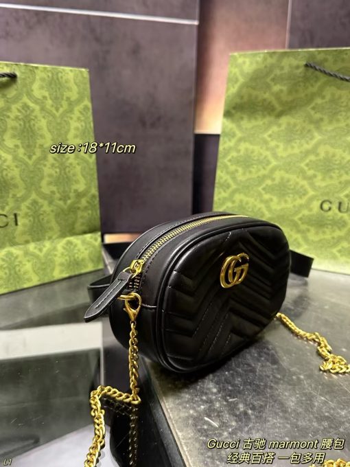 Gucci Marmont Waist Pack - Image 4