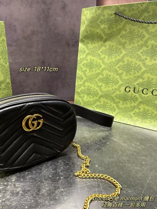 Gucci Marmont Waist Pack - Image 5