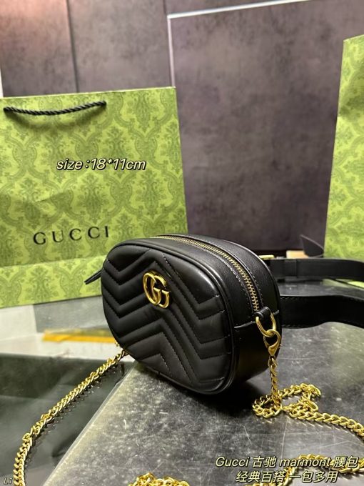 Gucci Marmont Waist Pack - Image 6