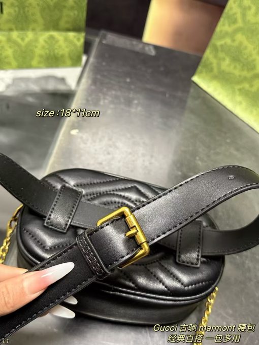 Gucci Marmont Waist Pack - Image 7