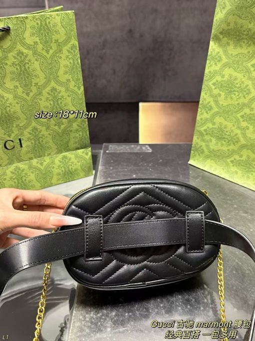 Gucci Marmont Waist Pack - Image 8