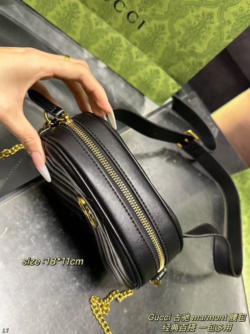 Gucci Marmont Waist Pack - Image 10