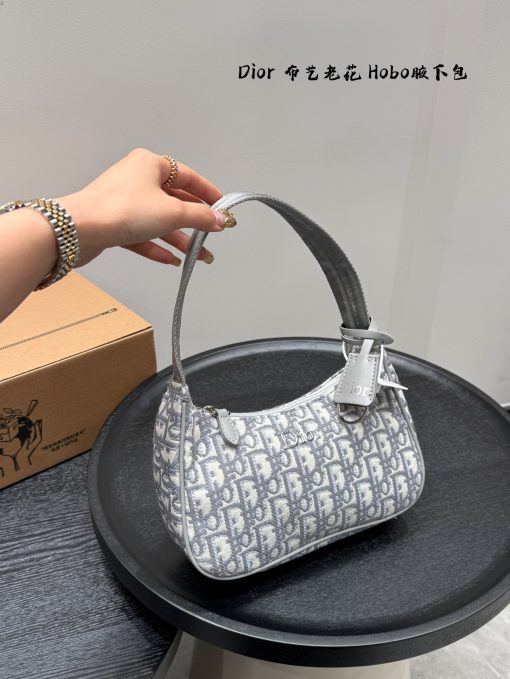 Dior fabric mahjong bag - Image 2