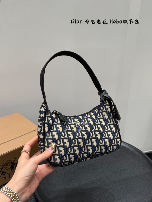 Dior fabric mahjong bag - Image 5