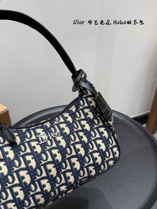 Dior fabric mahjong bag - Image 6