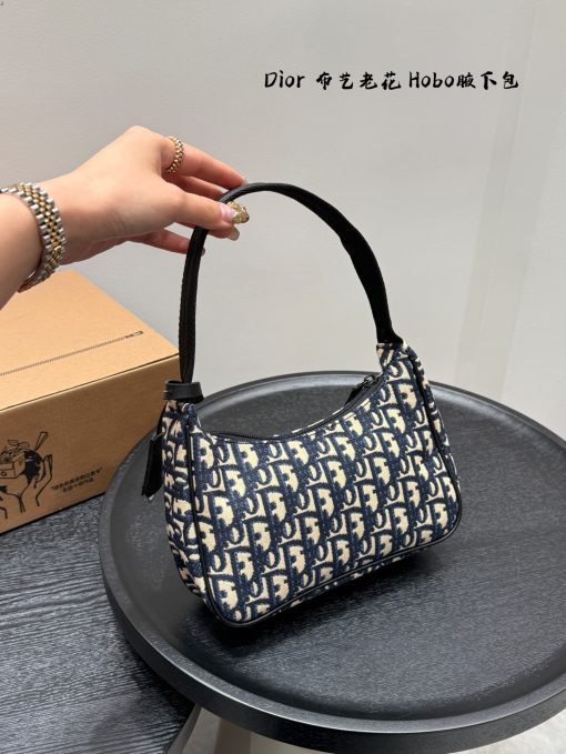 Dior fabric mahjong bag - Image 7