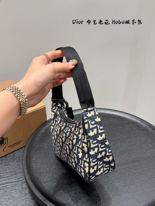 Dior fabric mahjong bag - Image 8
