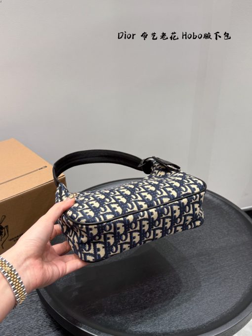 Dior fabric mahjong bag - Image 9