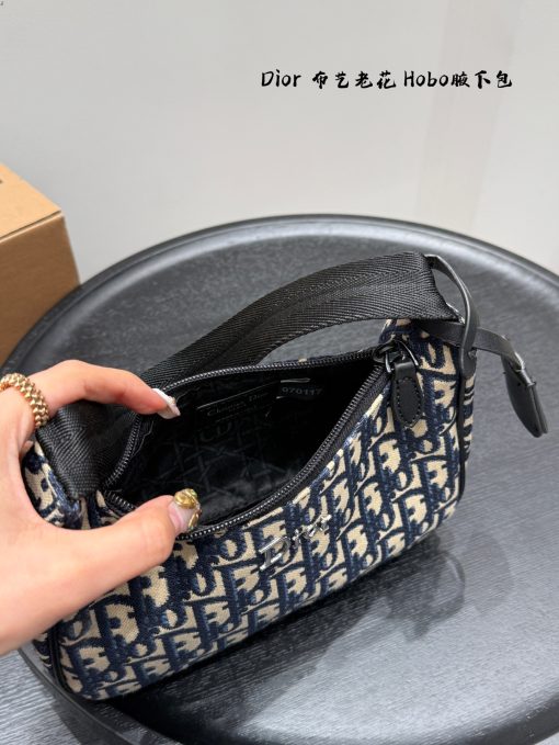 Dior fabric mahjong bag - Image 10