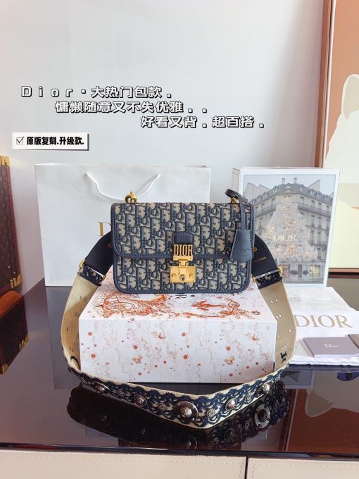 Dior Old Flower Postman Bag - Image 9
